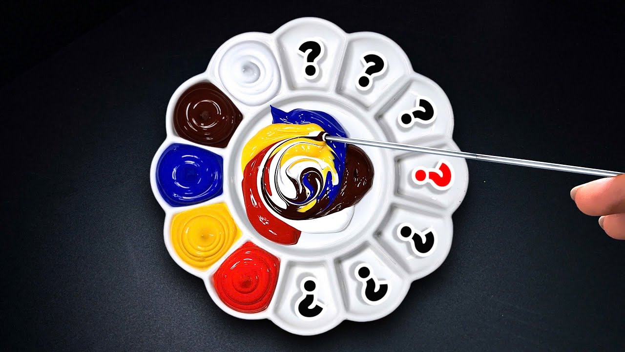 Making 8 Colors with Only 5 Primary Colors