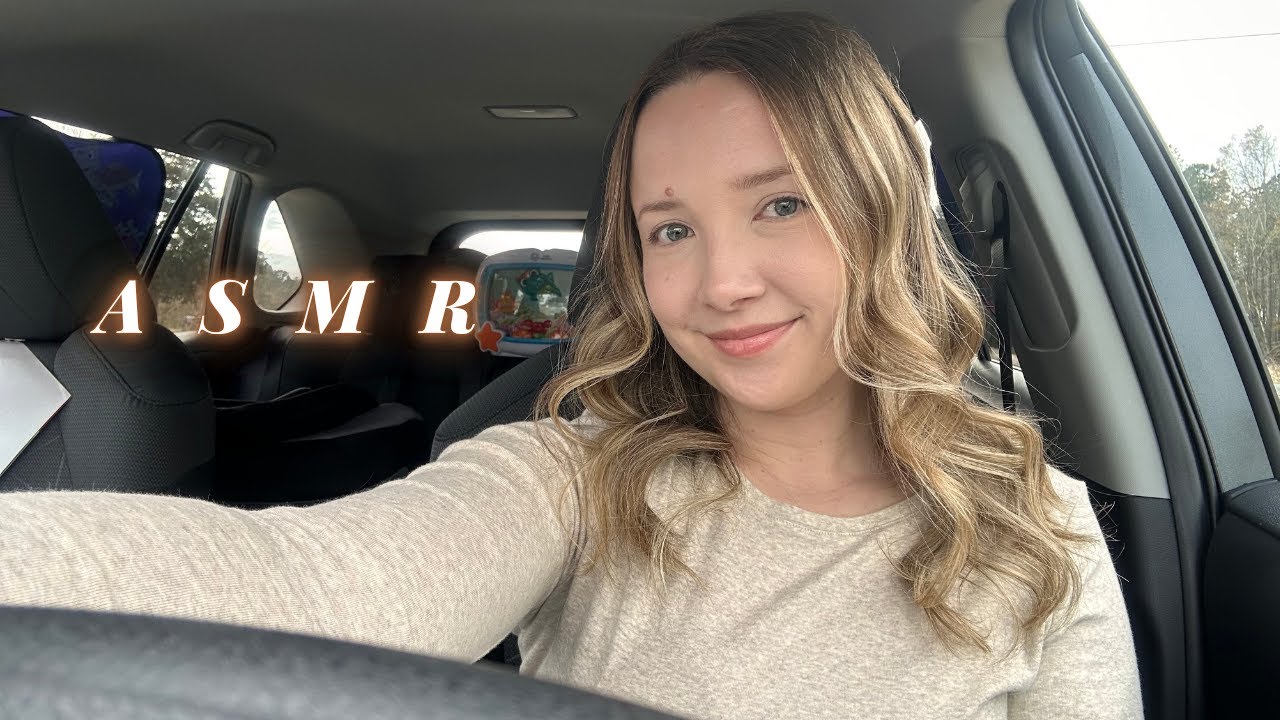 ASMR| lets catchup in my car 🚘☀️