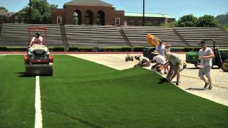 Seibert Stadium Field Turf Installation Continues