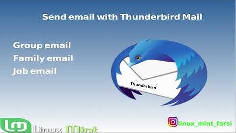 Thunderbird in Linux Mint