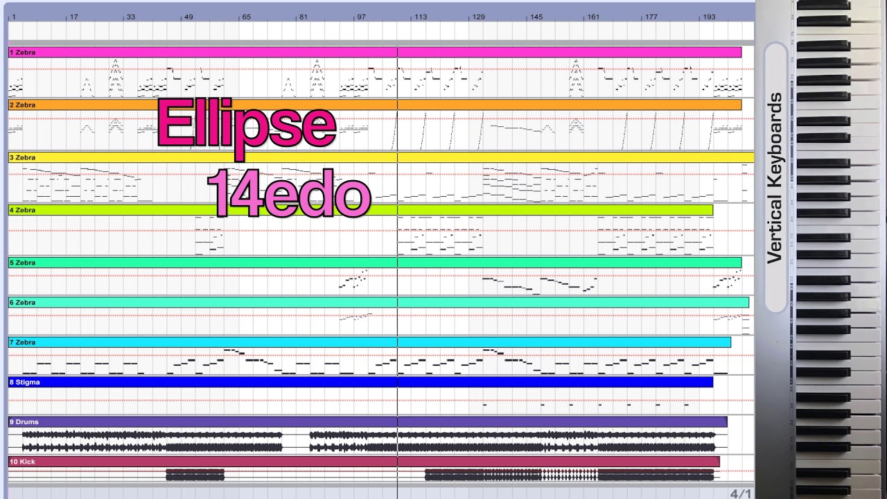 Ellipse (14edo) | Elaine Walker | Four-Momentum