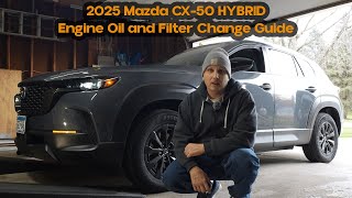 2025 Mazda Cx-50 Hybrid Oil Change How To Change Your Engine Oil Easy To Follow