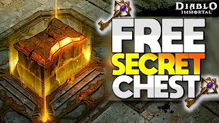 FREE SECRET HIDDEN CHEST w/ Aspirant Keys - Diablo Immortal