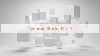 GstarCAD Beginner Tutorial- Dynamic Blocks: Alignment