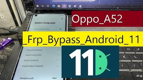 Oppo A52 CPH2061 Frp Bypass Android 11 | Google Account Lock Remove Without Pc | 2022