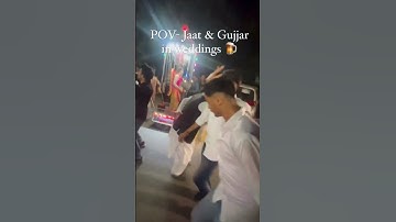 JAAT & GUJJAR DANCE IN WEDDING  #jaatgurjar #the boys