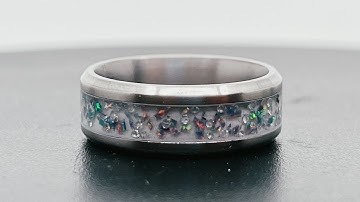 Titanium Opal and Diamond Ring In-Depth Tutorial - The Lunar Ice
