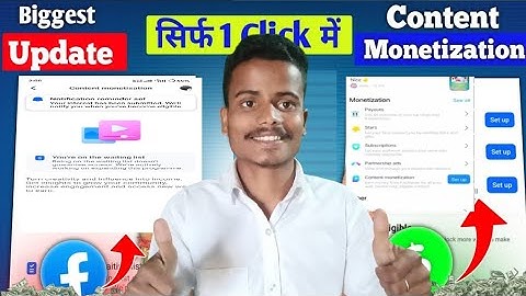📌Facebook Waiting List Biggest Update Content monetization Tools | Biggest Update Monetization Tools