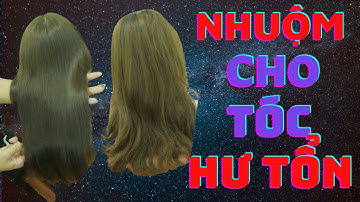 tóc khô sơ,hư tổn thì phải làm sao, salon huynh nguyễn