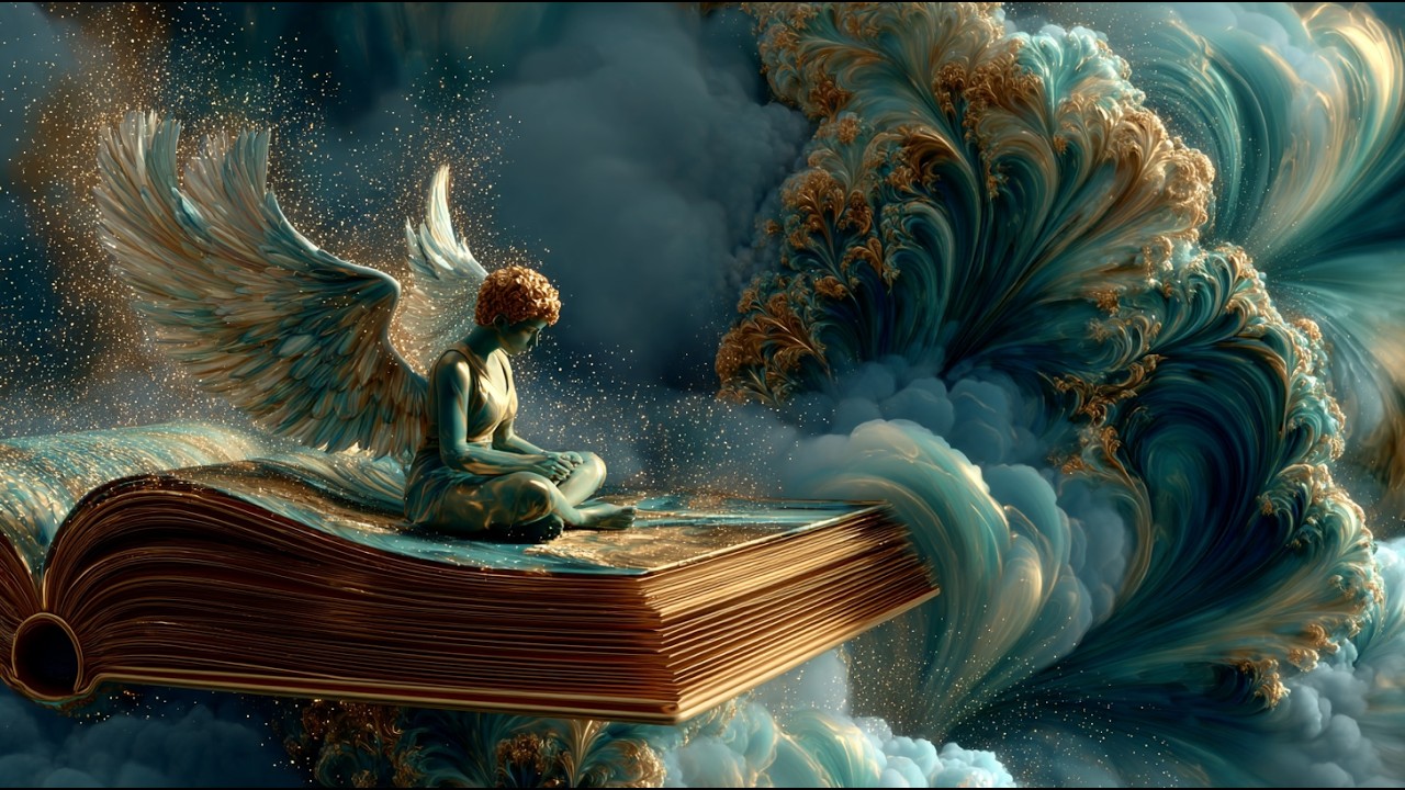 🌈 Walking Through the Realms of Gold | Green, Orange & Blue Luxury Worlds (4K Cinematic Journey) ✨