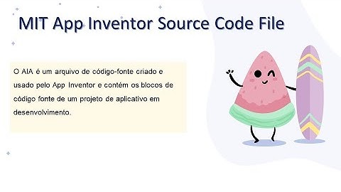 Exportando o Arquivo AIA no App Inventor
