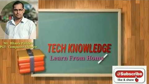 Basic of Computer Organization Part 2 by Bhanu Pandey | # SPS Kichha