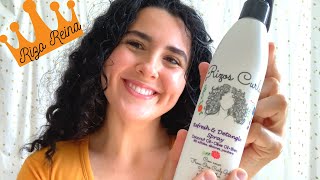 Best Curl Refresher Spray???? Rizos Curls Refresher & Detangler Review | 3B Curls | #LookingglassTv
