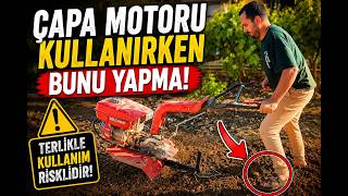 Omega 7Hp Benzi̇nli̇ Çapa Maki̇nesi̇ (Terlikle Kullanmayınız)