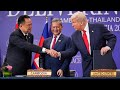 Trump oversees peace deal between Thailand and Cambodia