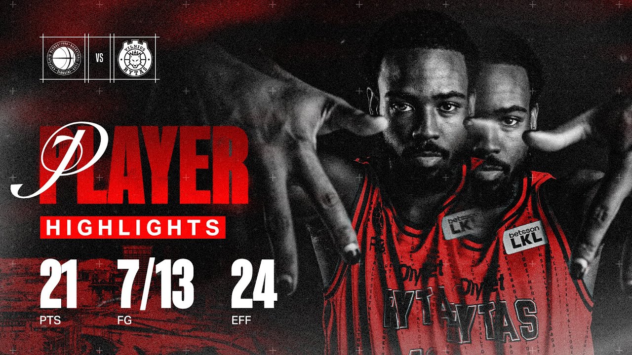 Jerrick Harding Leads The Team in Points at Šiauliai | Highlights | November 15, 2025