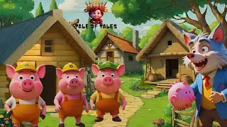 'The Three Little Pigs🐖🐖🐖' Kids story in English📚 Moral short story📗kids bedtime story by Tale Of Tales 13,364 views 2 months ago 3 minutes, 43 seconds