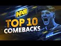 ТОП 10 КАМБЕКОВ NAVI CSGO