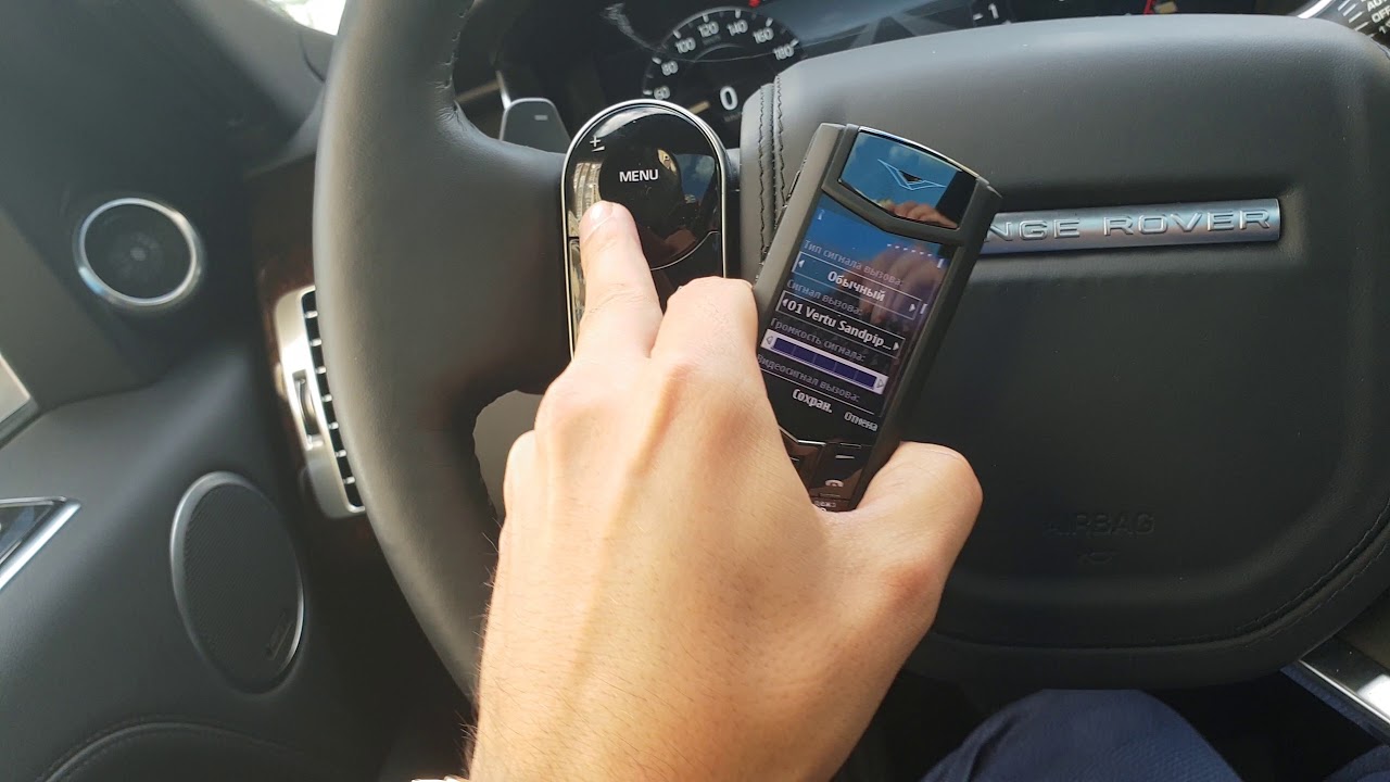 Обзор Vertu Signature S design's в NEW Range Rover 2018