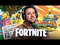 🍩GANANDO TODAS NUESTRAS PARTIDAS EN FORTNITE X SIMPSONS (NO)🍩