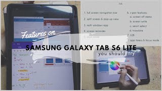 8 Features on Samsung Galaxy Tab S6 Lite that Support My Productivity💯