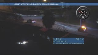 Suspect in custody after dangerous San Fernando Valley police chase