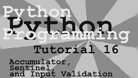 Python Tutorial 16