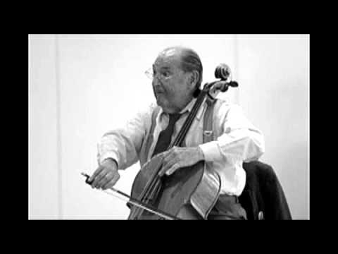 Bernard Greenhouse plays Dvořák's cello concerto in B Minor, Op. 104 (3rd mvt.)