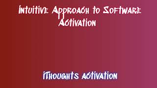 iThoughts License Setup: Activating iThoughts + Download Procedure