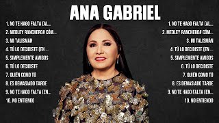 Ana Gabriel ~ Anos 70's, 80's ~ Grandes Sucessos ~ Flashback Romantico Músicas