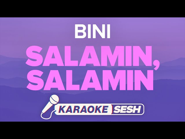 BINI - Salamin, Salamin (Karaoke) class=