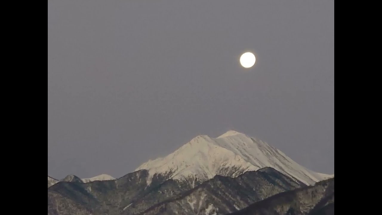 安曇野百景】～冬2025年2月 - YouTube