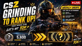🔴 CS2 LIVE | Road to 10K Premier! 🔥 Grinding Rank + Weekly Drops 🎁