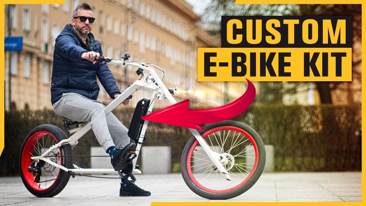 electric chopper bicycle kit BBR Tuning STINGER Motor-Ready Mini Motorized in Cigarette Lighter 14 inch 36V-72v Electric Bicycle