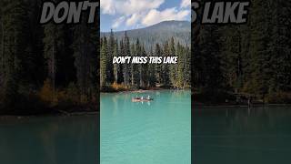 DON'T MISS Emerald Lake! | Best Lake Louise and Moraine Lake Alternative if you can't get a shuttle?