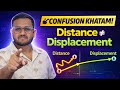Distance vs Displacement Explained Clearly | Class 9 Physics | Motion Chapter