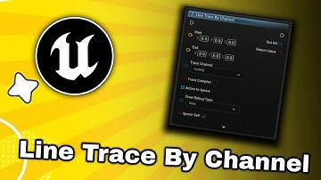 Unreal Engine 5 Line Trace By Channel Blueprint Code | Easy Tutorial for Beginners! #tutorial  #ue5