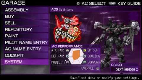 Armored Core Silent Line Portable AI Arena