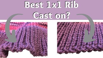 A Better Looking Rib Cast On | E-Wrap 1x1 Ribbing Cast On for Knitting Machine