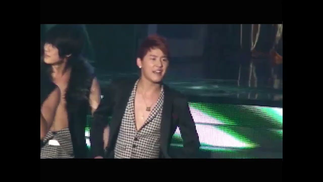 2008 골든디스크 시아준수 직캠 ㅣ악녀, 주문미로틱