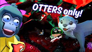 Surviving Bloop OMG With ONLY OTTERS! - SHARK GO! screenshot 3
