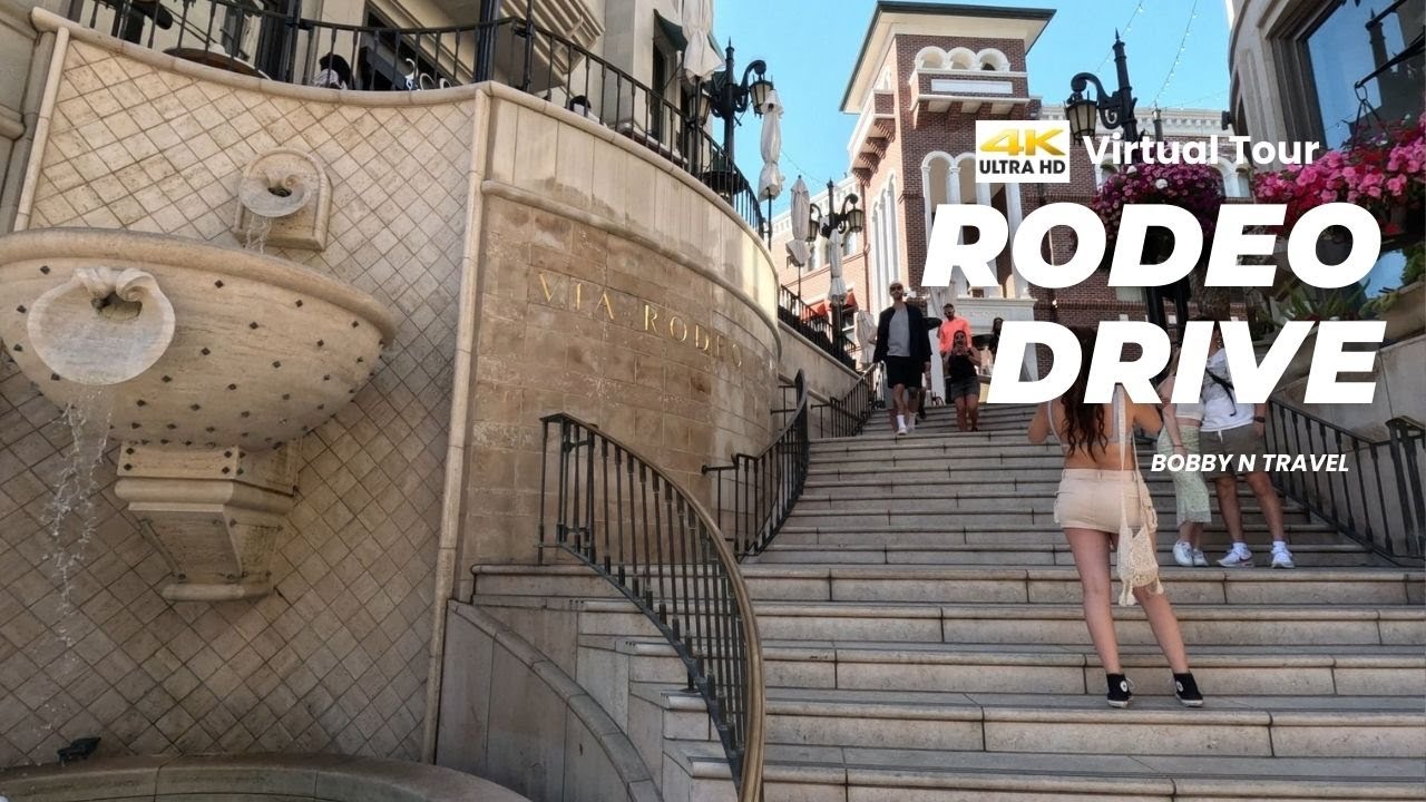 4K Rodeo Drive at Beverly Hills Virtual Tour - YouTube