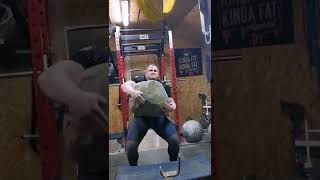 196kg/433lb Stones lifting training for Arnold Strongman Classic #shorts