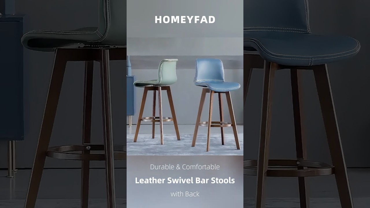 Bar Stool Glow-Up 🔥 Mid-Century Vibes