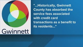 Service fees to be applied to credit card transactions next month