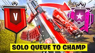 EDUCATIONAL SOLO-Q TO CHAMPION (Console Rainbow Six Siege)