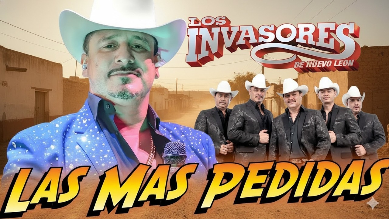 Los Invasores de Nuevo Leon Corridos Mix 2026 🎶Mix de Puras Viejitas Pa ...
