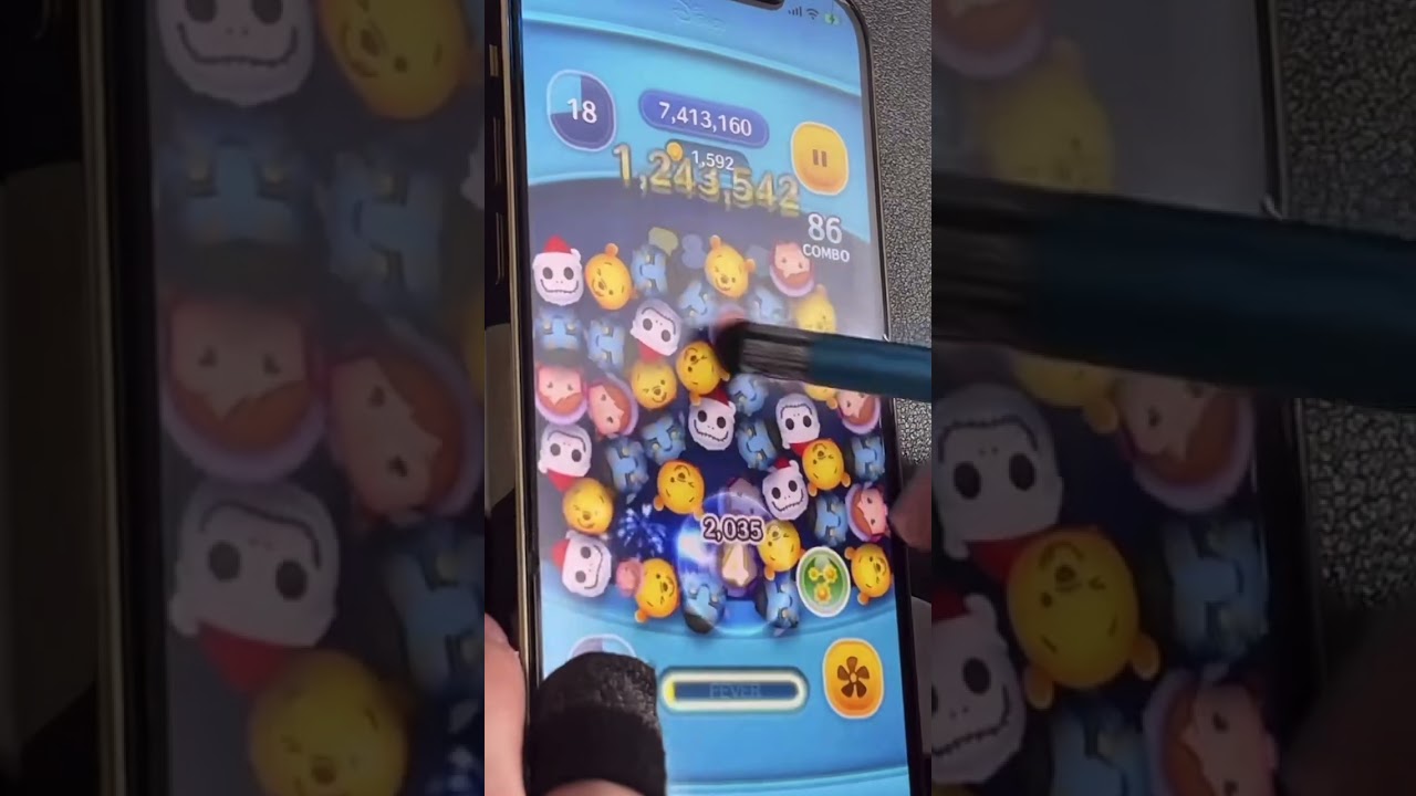 ツムツム】2月新ツム第1弾 ウィンターアナスキル5#新ツム#ツムツム