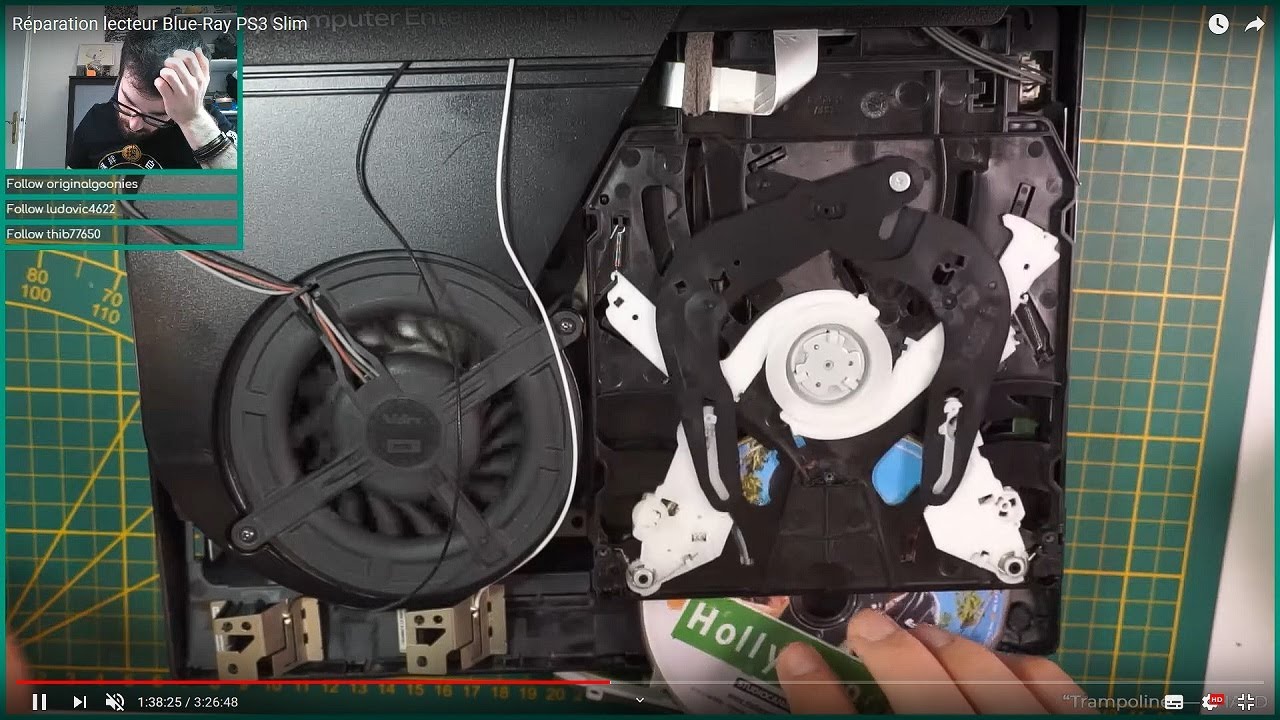 Réparation lecteur BlueRay PS3 Slim YouTube