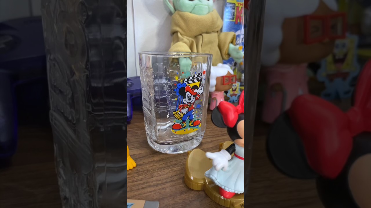 Did you ever have these McDonald's Disney glasses?! #shorts - YouTube